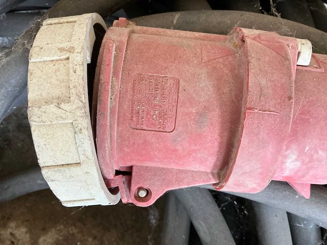 400v kabel met stekker (3x) - afbeelding 2 van  2