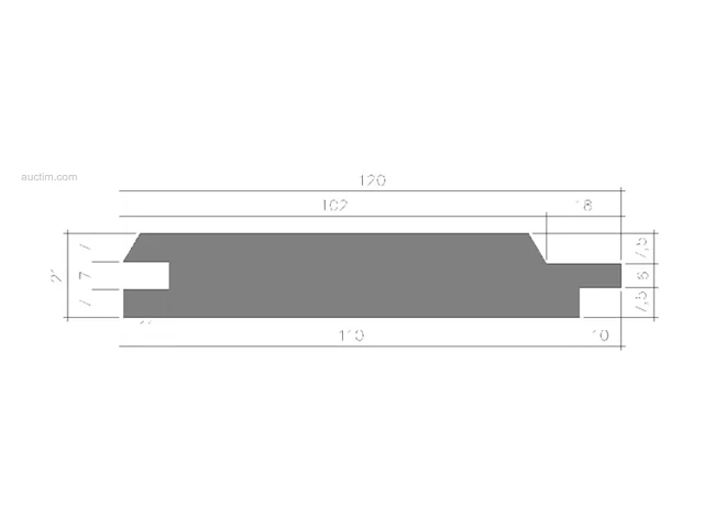 (400x) planchettes omniplex rnd (pinus) sf... - afbeelding 3 van  3