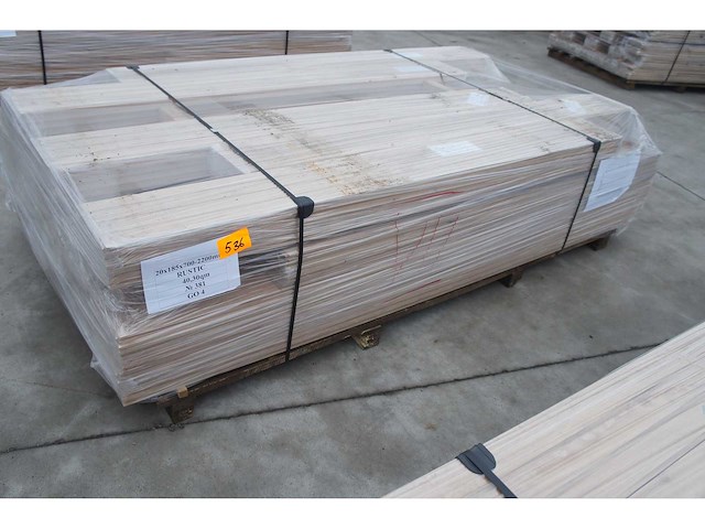 40,30 m² massief eiken parket 20mm - afbeelding 2 van  7