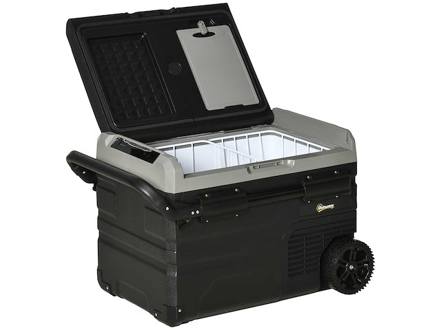 40l autokoeler met led-verlichtingscompressor autokoelkast - afbeelding 3 van  8