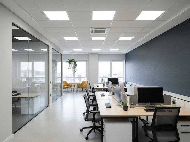 40w 3 kleur cct 60x60 inbouw backlit led panelen wit (40x) - afbeelding 5 van  9