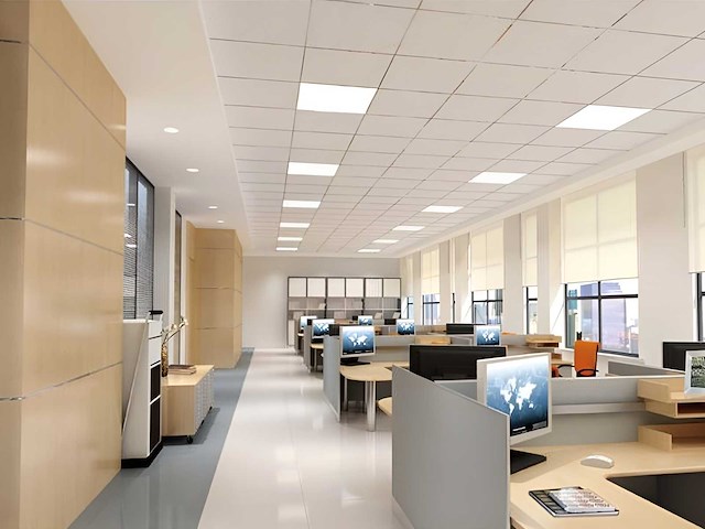 40w 3 kleur cct 60x60 inbouw backlit led panelen wit(10x) - afbeelding 2 van  9