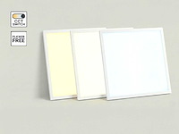 40w 3 kleur cct 60x60 inbouw backlit led panelen wit(40x) - afbeelding 2 van  6