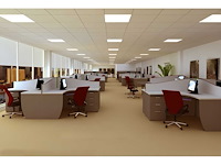 40w 3 kleur cct 60x60 inbouw backlit led panelen wit(40x) - afbeelding 1 van  9
