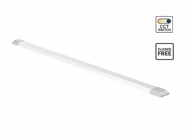40w 3 kleur cct led batten licht(10x) - afbeelding 1 van  6