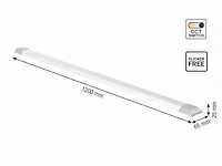 40w 3 kleur cct led batten licht(10x) - afbeelding 5 van  6