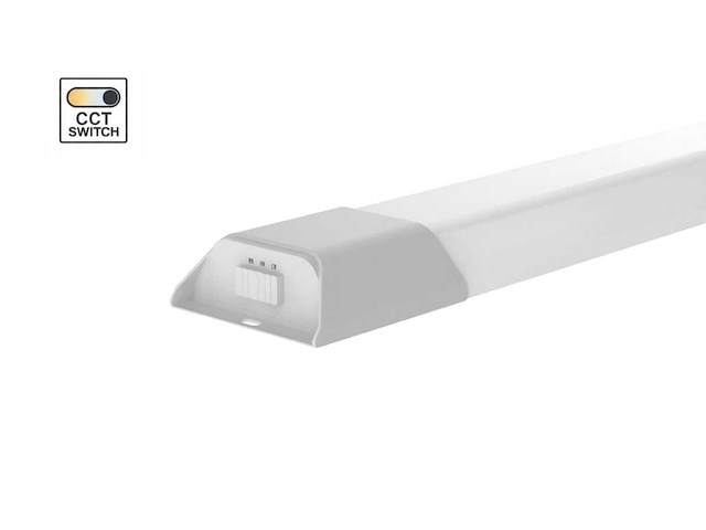 40w 3 kleur cct led batten licht(10x) - afbeelding 2 van  2