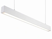 40w led 120cm linear design hanglamp met 3 kleur licht switch wit(4x)