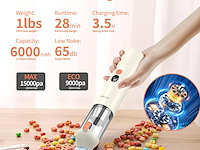 40x autozen m3 draadloze autostofzuiger - afbeelding 2 van  4