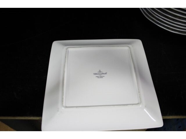 40x bord vierkant villeroy&boch 28cm - afbeelding 2 van  3
