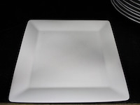 40x bord vierkant villeroy&boch 28cm - afbeelding 1 van  3