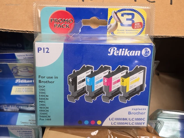 (40x) inktpatronen voor printers pelikan p12 - afbeelding 1 van  4
