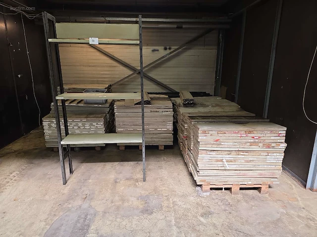 (40x) lopende meter metalen opbergrekken no name - afbeelding 1 van  8