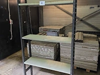 (40x) lopende meter metalen opbergrekken no name - afbeelding 2 van  8
