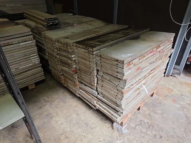 (40x) lopende meter metalen opbergrekken no name - afbeelding 4 van  8