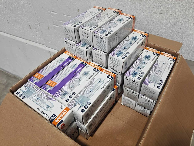 40x osram powerball hci gasontladingslampen: 35x 70w + 5x 35w (g12 / rx7s - nieuw in doos) - afbeelding 6 van  9