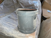 40x oveschuifmof pvc - afbeelding 1 van  4