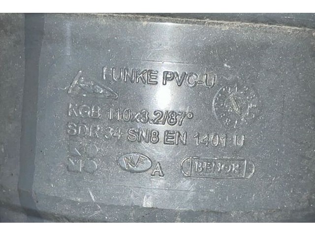 40x pvc bocht - afbeelding 5 van  6