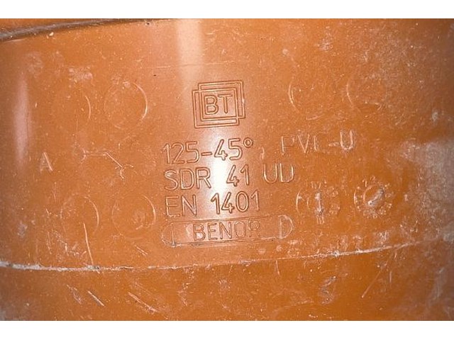 40x pvc bocht - afbeelding 3 van  4