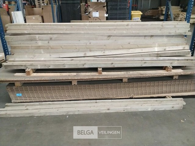40x regels geïmpregneerd afm 30x62 mm x l 200 cm - afbeelding 1 van  1