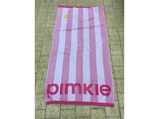 40x strandhanddoek pimkie roze - afbeelding 1 van  2