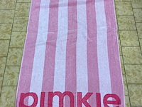 40x strandhanddoek pimkie roze - afbeelding 1 van  2