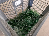 40x vaasjes bottle recup groen 12cm h - afbeelding 1 van  3