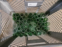 40x vaasjes bottle recup groen 12cm h - afbeelding 3 van  3