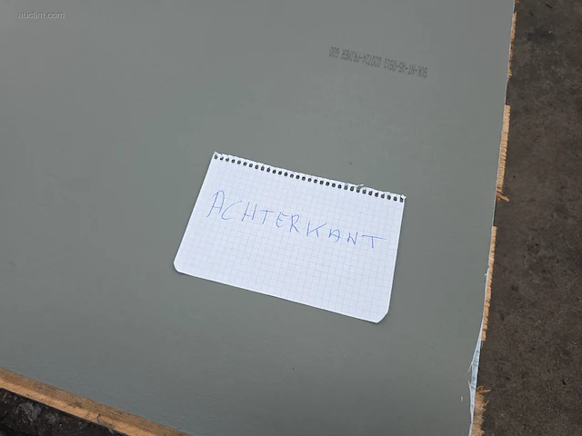 (40x) vezelcement vlakke plaat svk met primer en... - afbeelding 4 van  5