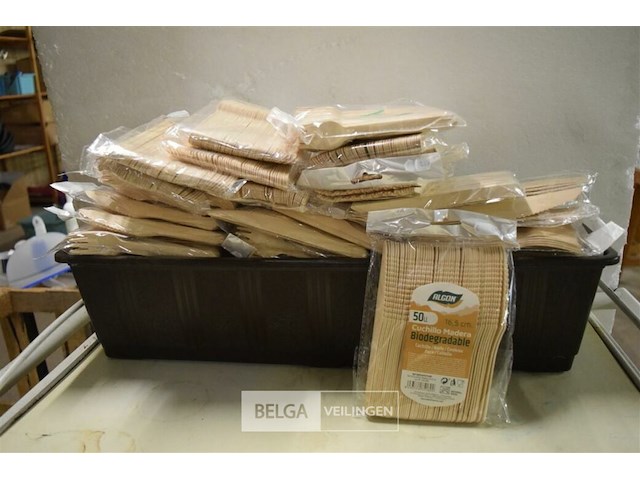 40x50pcs houten messen - afbeelding 1 van  3