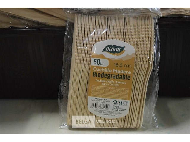 40x50pcs houten messen - afbeelding 2 van  3