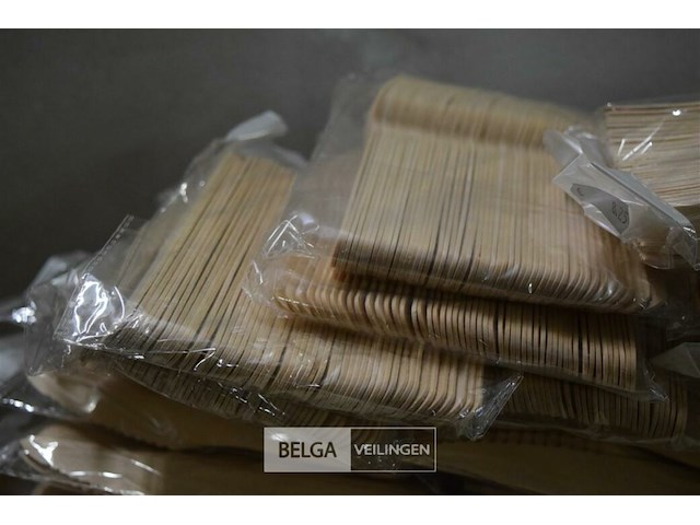 40x50pcs houten messen - afbeelding 3 van  3