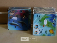 40x6st onderleggers voor glazen - afbeelding 1 van  1