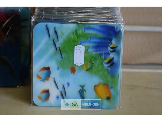 40x6st onderleggers voor glazen - afbeelding 2 van  3