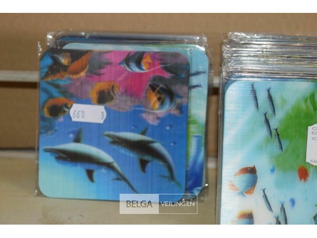 40x6st onderleggers voor glazen - afbeelding 3 van  3