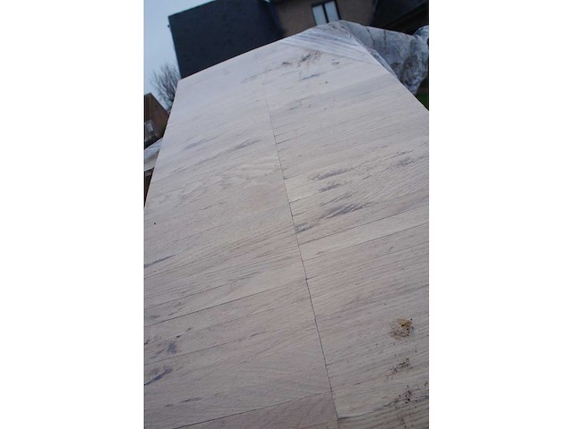 41 m² massief eiken parallelparket - afbeelding 1 van  4