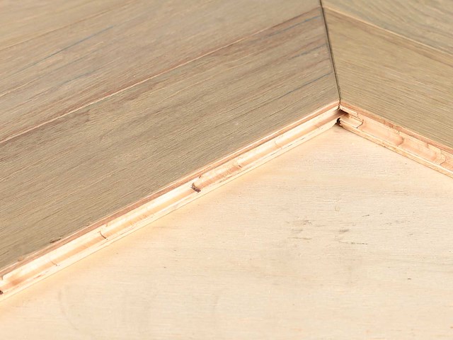 41 m2 parket eiken hongaarse punt mutliplank - 480 x 90 x 19 mm - afbeelding 2 van  4