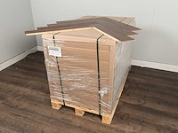 41 m2 parket eiken visgraat - 725 x 130 x 14 mm - afbeelding 4 van  4