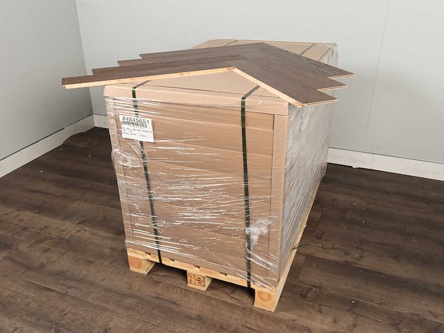 41 m2 parket eiken visgraat - 725 x 130 x 14 mm - afbeelding 4 van  4