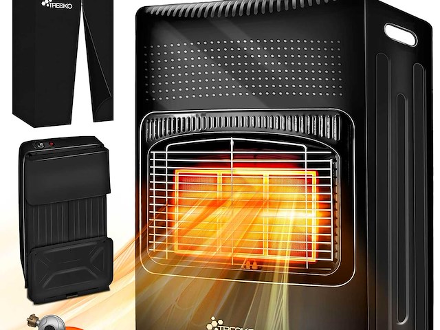 4200w draagbare gasverwarming voor binnen met drukregelaar - afbeelding 1 van  2