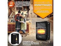 4200w draagbare gasverwarming voor binnen met drukregelaar - afbeelding 2 van  2