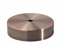 (420x) metalen plafondkapje – koperkleurig chacon...