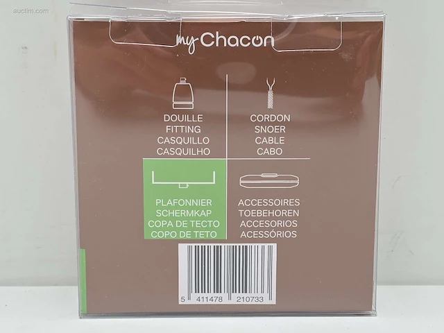 (420x) metalen plafondkapje – koperkleurig chacon... - afbeelding 3 van  6