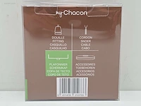 (420x) metalen plafondkapje – koperkleurig chacon... - afbeelding 3 van  6