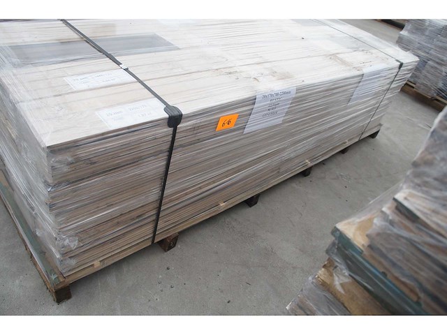 42,84 m² massief eiken parket 20mm graphit oil - afbeelding 7 van  9