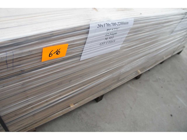 42,84 m² massief eiken parket 20mm graphit oil - afbeelding 8 van  9