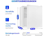 42l koelkast wit, rechterdeurstop, omkeerbaar, kb7346, wit - afbeelding 2 van  7