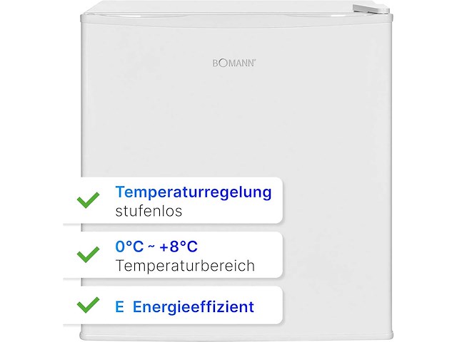 42l koelkast wit, rechterdeurstop, omkeerbaar, kb7346, wit - afbeelding 7 van  7