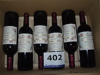 42x fles rode wijn, château fontaine de l'aubier, médoc, 2008, 75cl - afbeelding 1 van  3