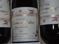 42x fles rode wijn, château fontaine de l'aubier, médoc, 2008, 75cl - afbeelding 2 van  3